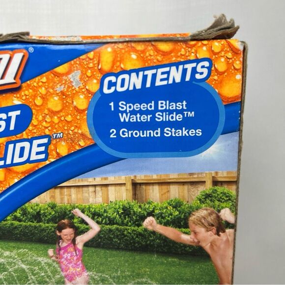 NEW Banzai speed blast water slide speed action slide 16ft L x 28in W - Picture 5 of 6